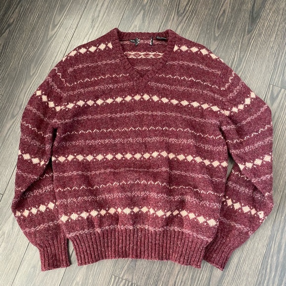 100% pure mirino wool sweater men’s XL - Picture 2 of 2